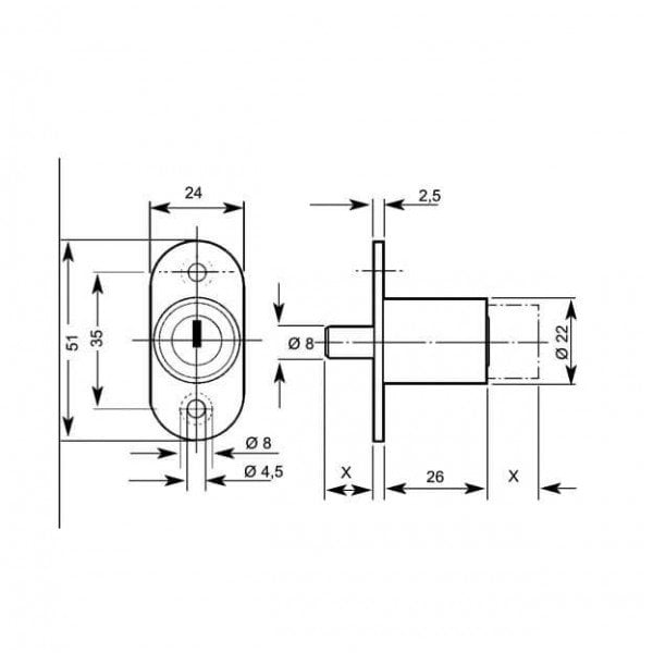 L&F lockersloten 5860