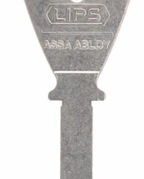 Lips octro RV / AV/ RB sleutel blanco
